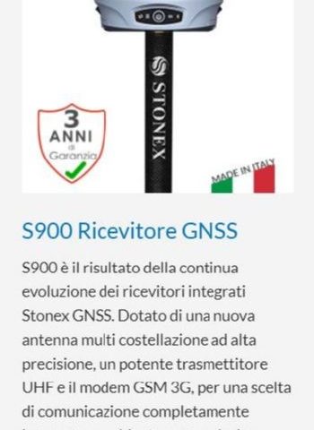 STONEX S900 RICEVITORE GNSS