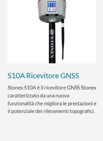 STONEX S10A RICEVITORE GNSS