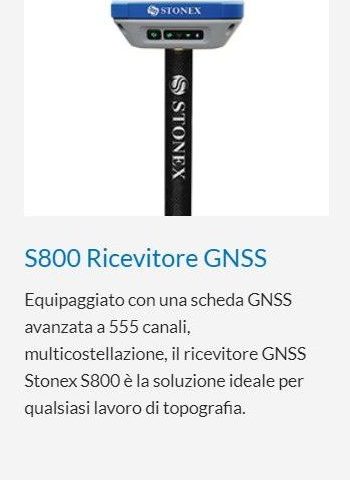 STONEX S800 RICEVITORE GNSS