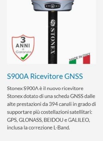 STONEX S900A RICEVITORE GNSS